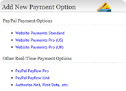 Integrated Payment Options